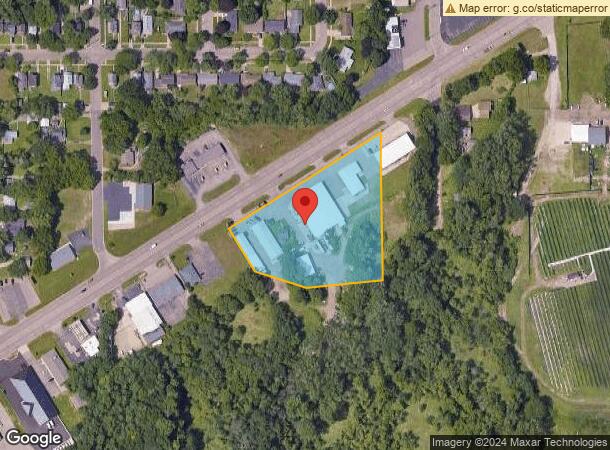  1512 Columbia Ave E, Battle Creek, MI Parcel Map