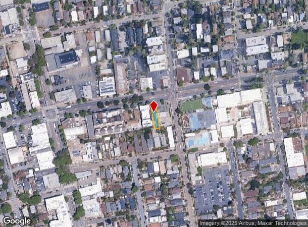  1180 University Ave, Berkeley, CA Parcel Map