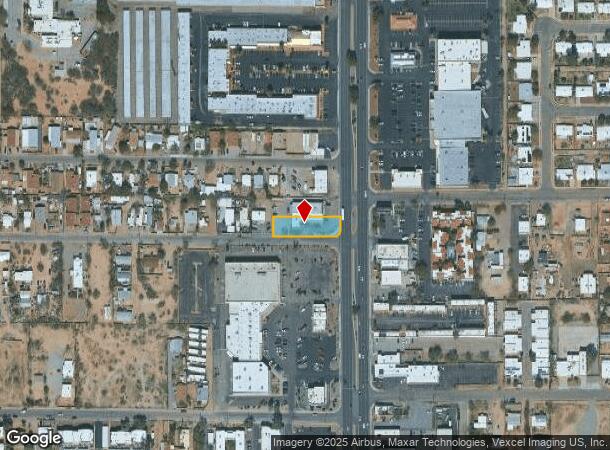  3795 N Oracle Rd, Tucson, AZ Parcel Map