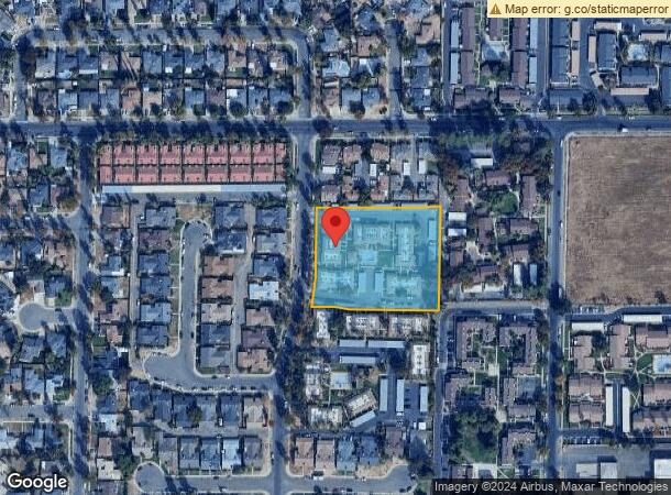  3270 Denver Ave, Merced, CA Parcel Map