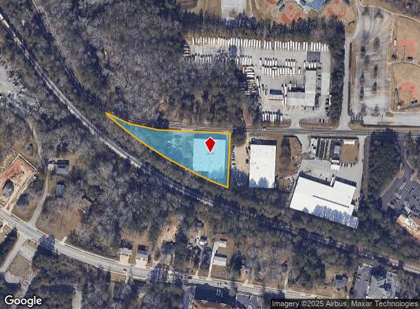  1205 S Main St Ne, Conyers, GA Parcel Map