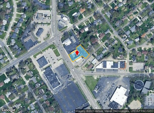 2021 S Byrne Rd, Toledo, OH Parcel Map