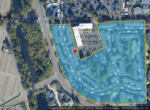  3402 Kinsrow Ave, Eugene, OR Parcel Map