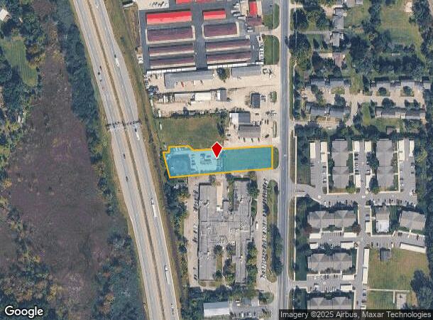 8711 Main St, Whitmore Lake, MI Parcel Map