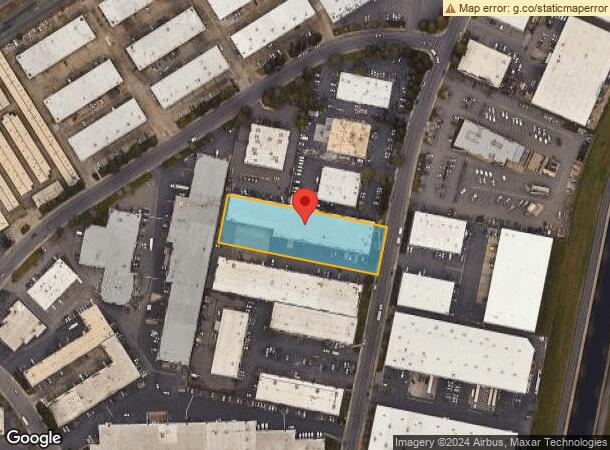  2640 Mercantile Dr, Rancho Cordova, CA Parcel Map