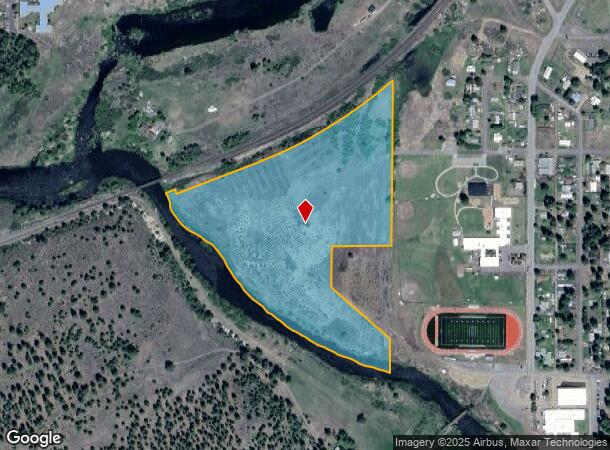 200 E Blockinger St, Chiloquin, OR Parcel Map