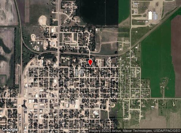  1007 Fir Ave, Oakes, ND Parcel Map