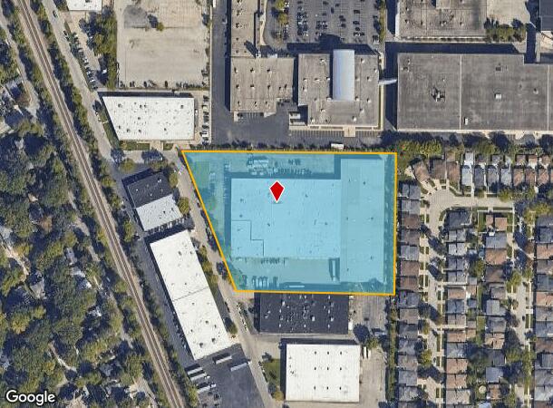 7007 N Austin Ave, Niles, IL Parcel Map