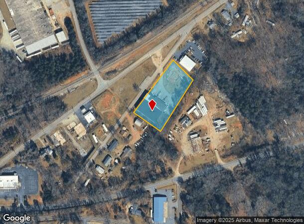 107 7Th St Ne, Hildebran, NC Parcel Map