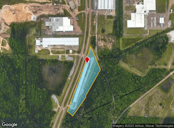 1320 Flowood Dr, Flowood, MS Parcel Map