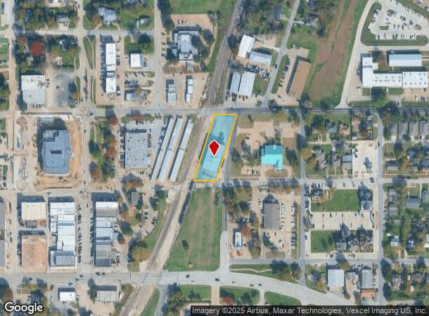 233 N 10Th St, Midlothian, TX Parcel Map