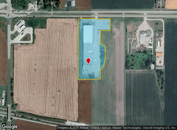 9702 W Us Highway 30, Wanatah, IN Parcel Map