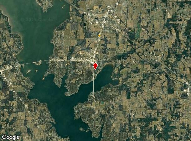  1310 S 3Rd St, Mabank, TX Parcel Map