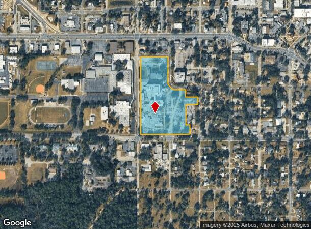 502 W Highland Blvd, Inverness, FL Parcel Map