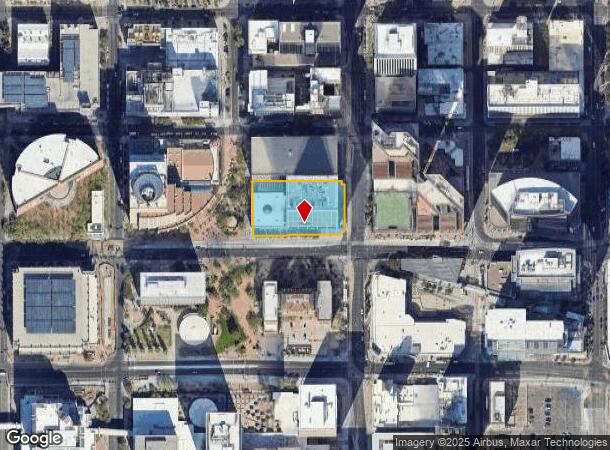 100 W Washington St, Phoenix, AZ Parcel Map