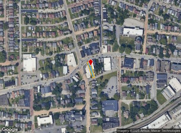  909 Chartiers Ave, Mc Kees Rocks, PA Parcel Map