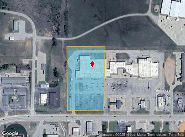  2004 E Main St, Cushing, OK Parcel Map