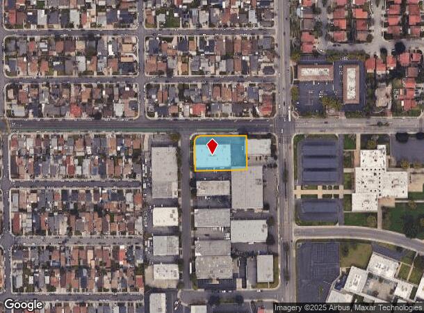  12132 166Th St, Cerritos, CA Parcel Map