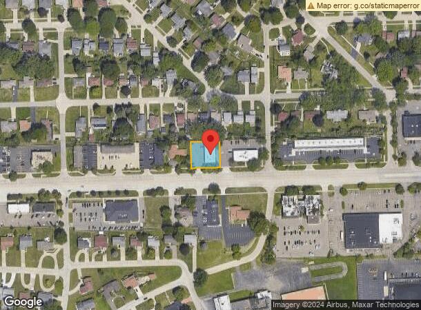  18470 W 10 Mile Rd, Southfield, MI Parcel Map