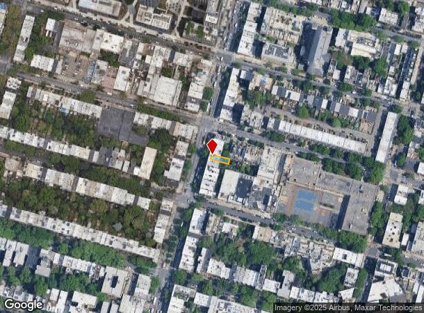  609 Vanderbilt Ave, Brooklyn, NY Parcel Map