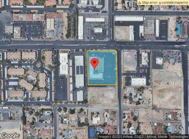  5701 W Charleston Blvd, Las Vegas, NV Parcel Map