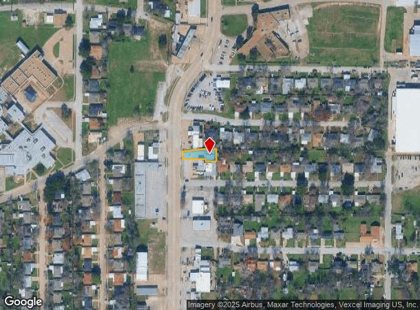 811 S Cherry Ln, Fort Worth, TX Parcel Map