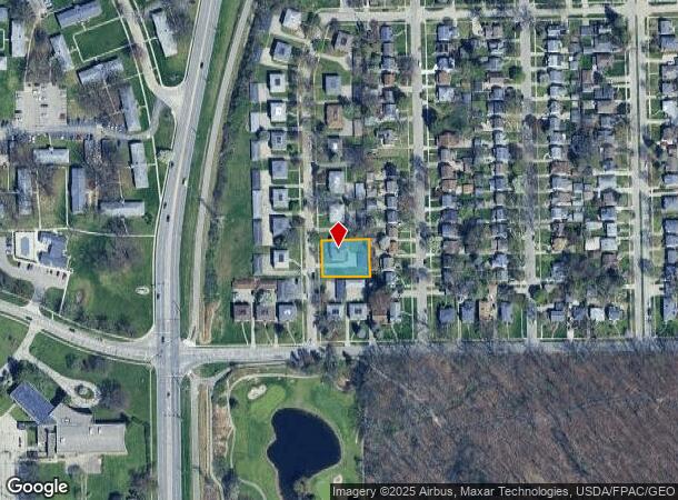 2622 Whiteway Rd, Toledo, OH Parcel Map