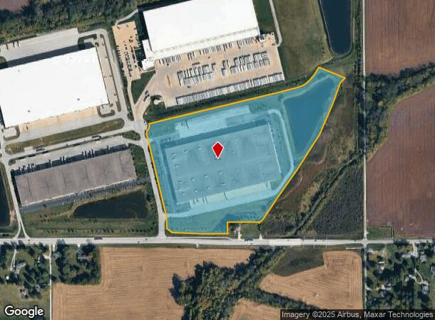  3023 N Distribution Way, Greenfield, IN Parcel Map