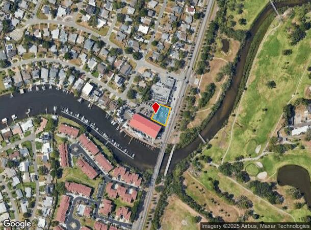 2410 Bayshore Blvd, Dunedin, FL Parcel Map