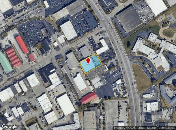  1294 Industry Rd, Lexington, KY Parcel Map