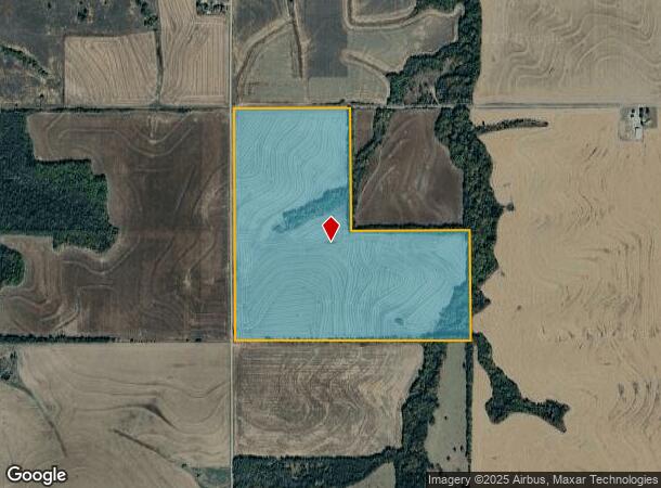 220Th St At Hazelnut Rd, Hiawatha, KS Parcel Map