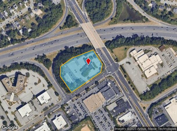 1050 York Rd, Towson, MD Parcel Map