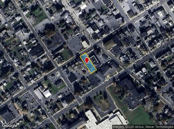 28 W Main St, Palmyra, PA Parcel Map