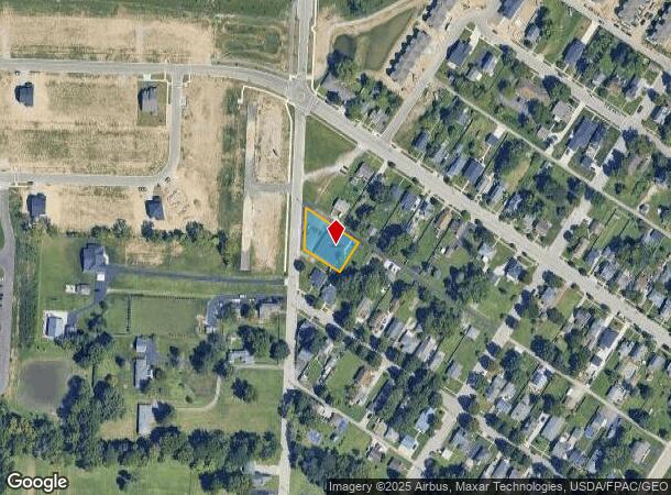 3886 Elm St, Grove City, OH Parcel Map