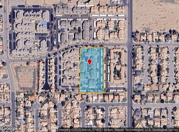  1080 Meadow Dr, Calexico, CA Parcel Map