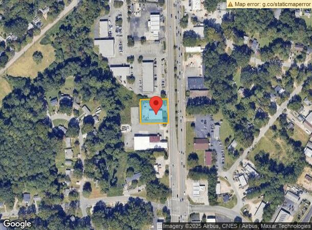  2642 S Saunders St, Raleigh, NC Parcel Map