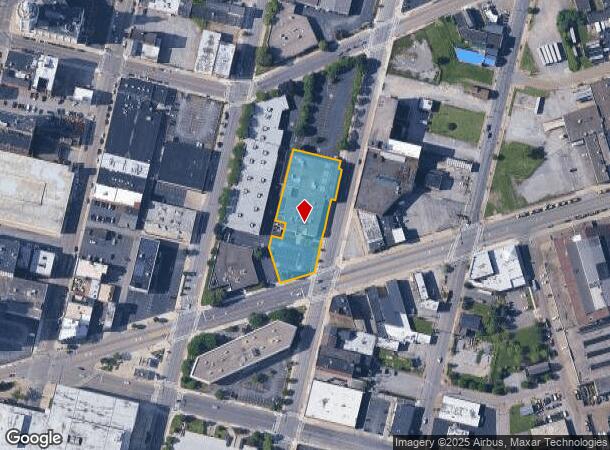 110 Broadway St, Buffalo, NY Parcel Map