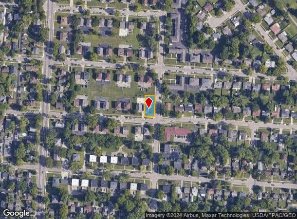  557 Corona Ave, Dayton, OH Parcel Map