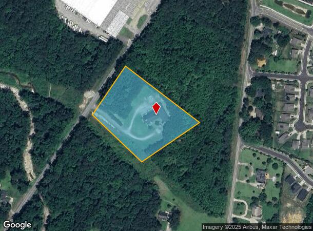 1305 S Main St, Fuquay Varina, NC Parcel Map