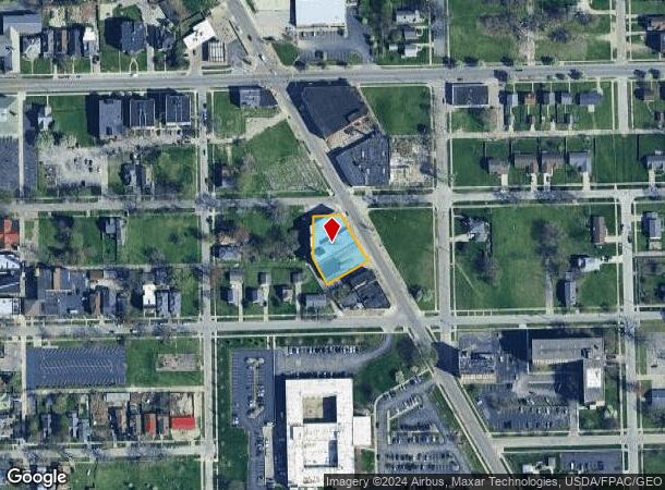  2123 Ashland Ave, Toledo, OH Parcel Map