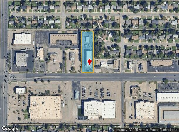  5012 50Th St, Lubbock, TX Parcel Map