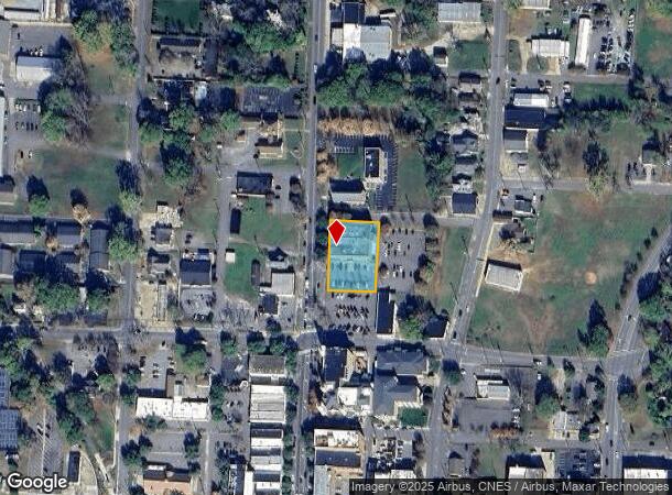  222 N Lafayette St, Shelby, NC Parcel Map
