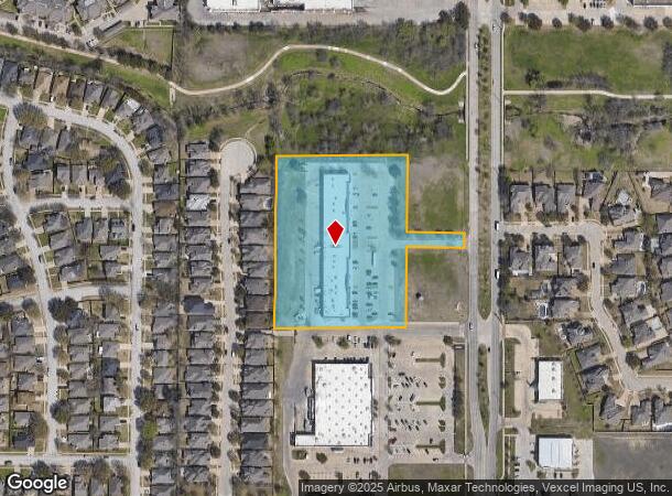  2122 Rufe Snow Dr, Keller, TX Parcel Map