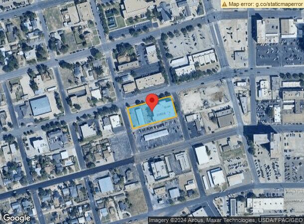  901 W Wall St, Midland, TX Parcel Map