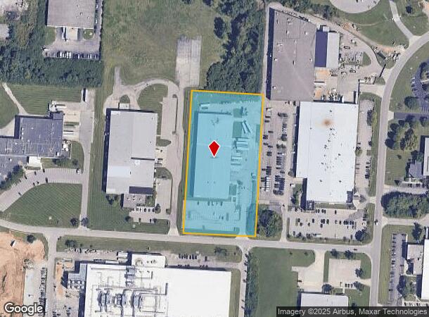  4274 Thunderbird Ln, Fairfield, OH Parcel Map