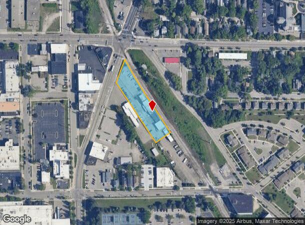 1170 Plainfield Ave Ne, Grand Rapids, MI Parcel Map
