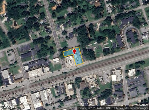  207 Ne Main St, Easley, SC Parcel Map