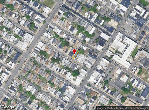  21 W 18Th St, Bayonne, NJ Parcel Map