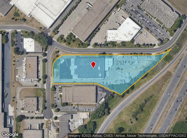  2922 W Service Rd, Saint Paul, MN Parcel Map