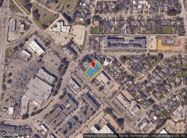  9616 Webb Chapel Rd, Dallas, TX Parcel Map
